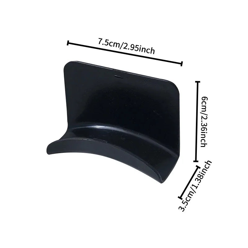 Space-Saving Earphone Holder – Wall-Mount Headphone Rack, Easy Installation, 4-Pack