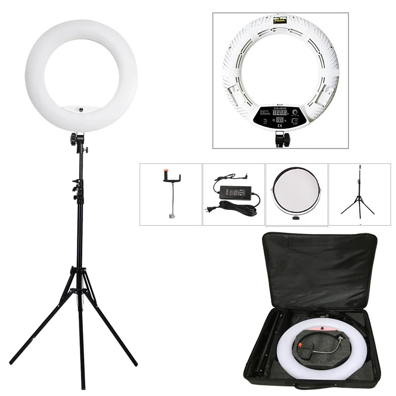 18" photography Studio Dimmable LED Ring lamp 480 LEDS