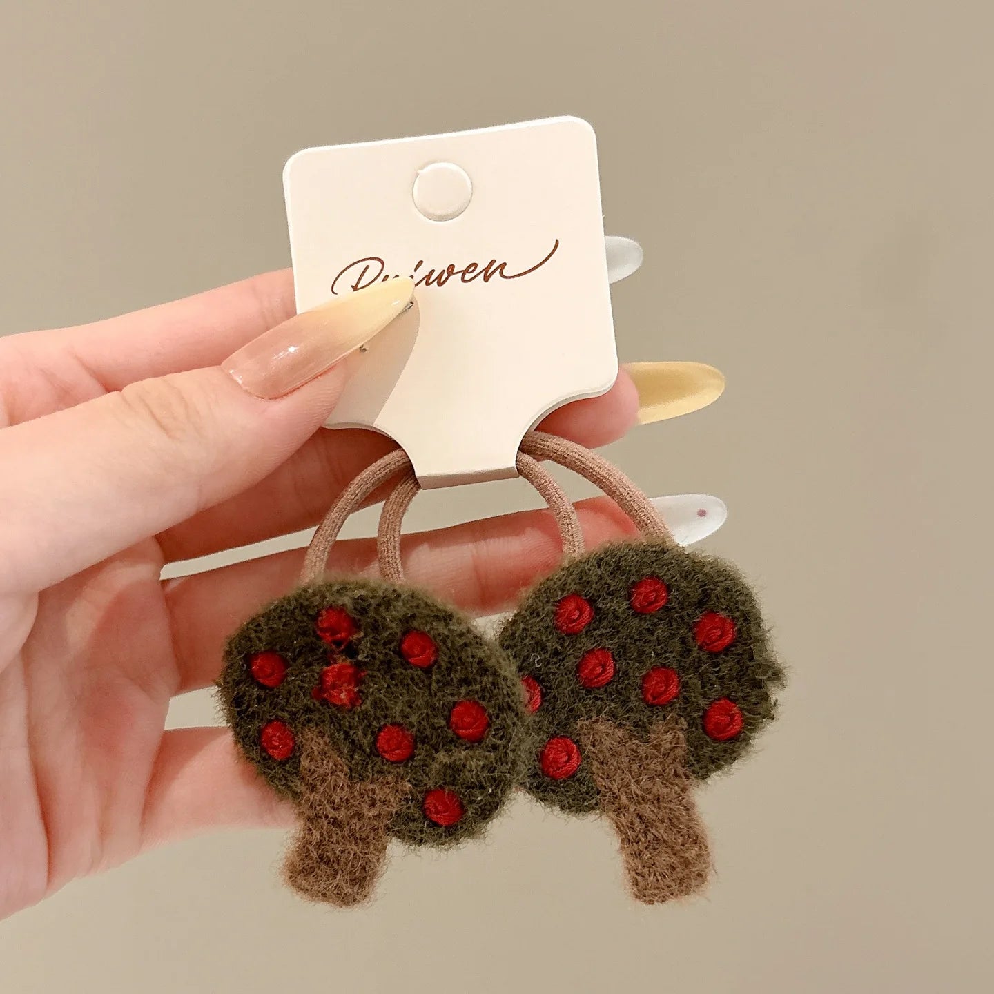 High-Elasticity Children's Hair Tie Set, Cute Cartoon Hair Ties, Soft and Non-Damaging to Hair, Girls' Braided Hair Rubber Bands