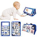 Colorful Newborn Mirror Toy, Baby Tummy Time Play, Promotes Baby Development, High-Contrast Sensory Crawling Activity Toy