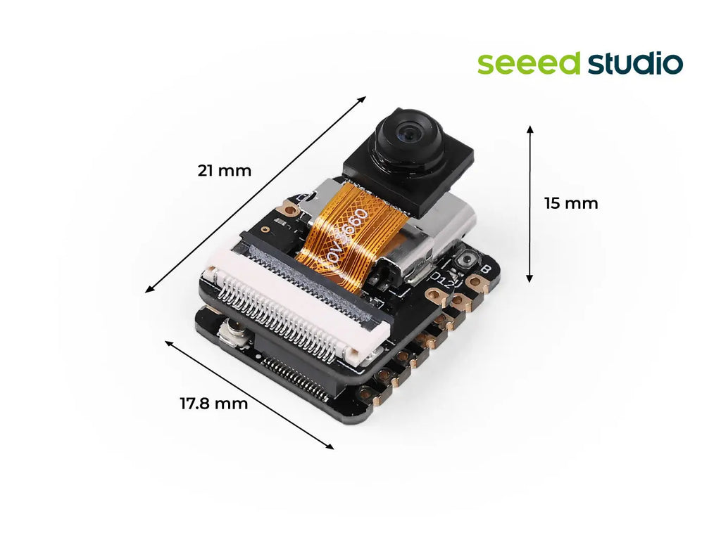 Seeed Studio XIAO ESP32S3 Sense Camera Sensor ESP32 S3 Dev Board, digital microphone WiFi BLE battery charge development board