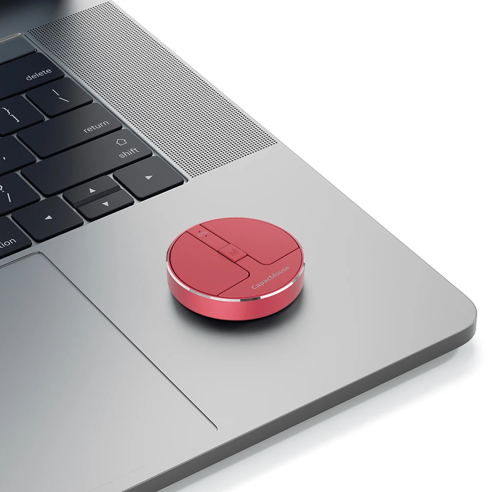 Wireless Mouse 3 Mode Bluetooth5.2/2.4G/USB Mini Capacitive Mice Ultra Thin Wireless Computer Mouse Adjustable DPI for PC Laptop