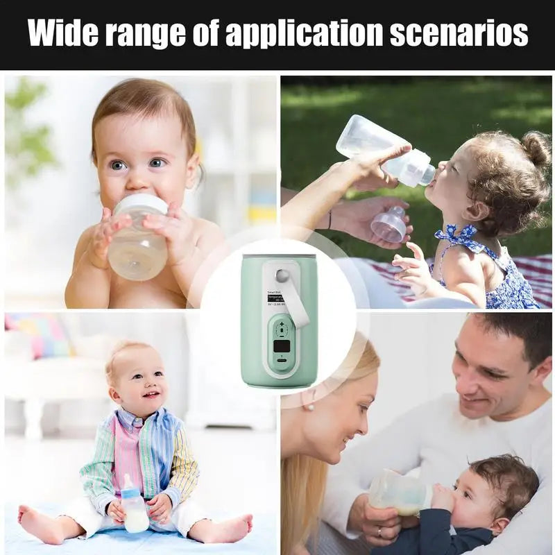 Baby Nursing Bottle Heater Safe Insulated Bag USB Rechargeable Milk Water Warmer Cover For Infant Outdoor Traveling Accessories