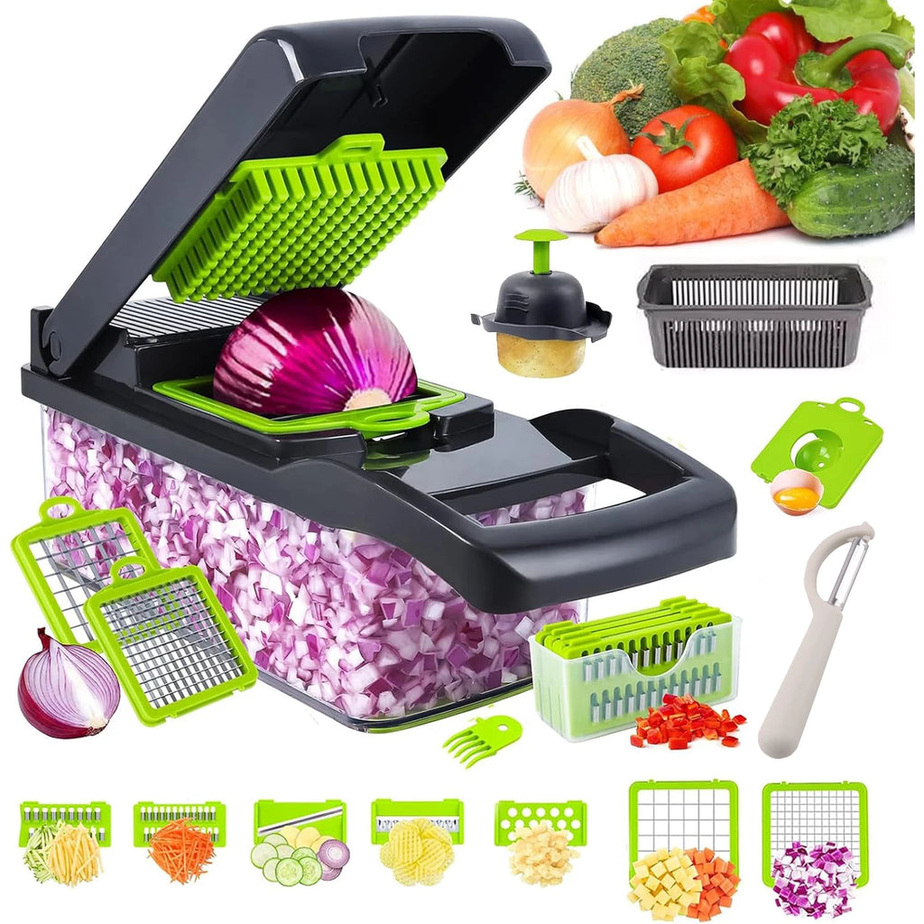 Kitchen professional chopper-type slicer, multifunctional food chopper, blade vegetable chopper,