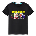 Print Christmas t shirt for kids boy10year anime Tops 100%Cotton Short pride t shirt Cute Tees girl clothe
