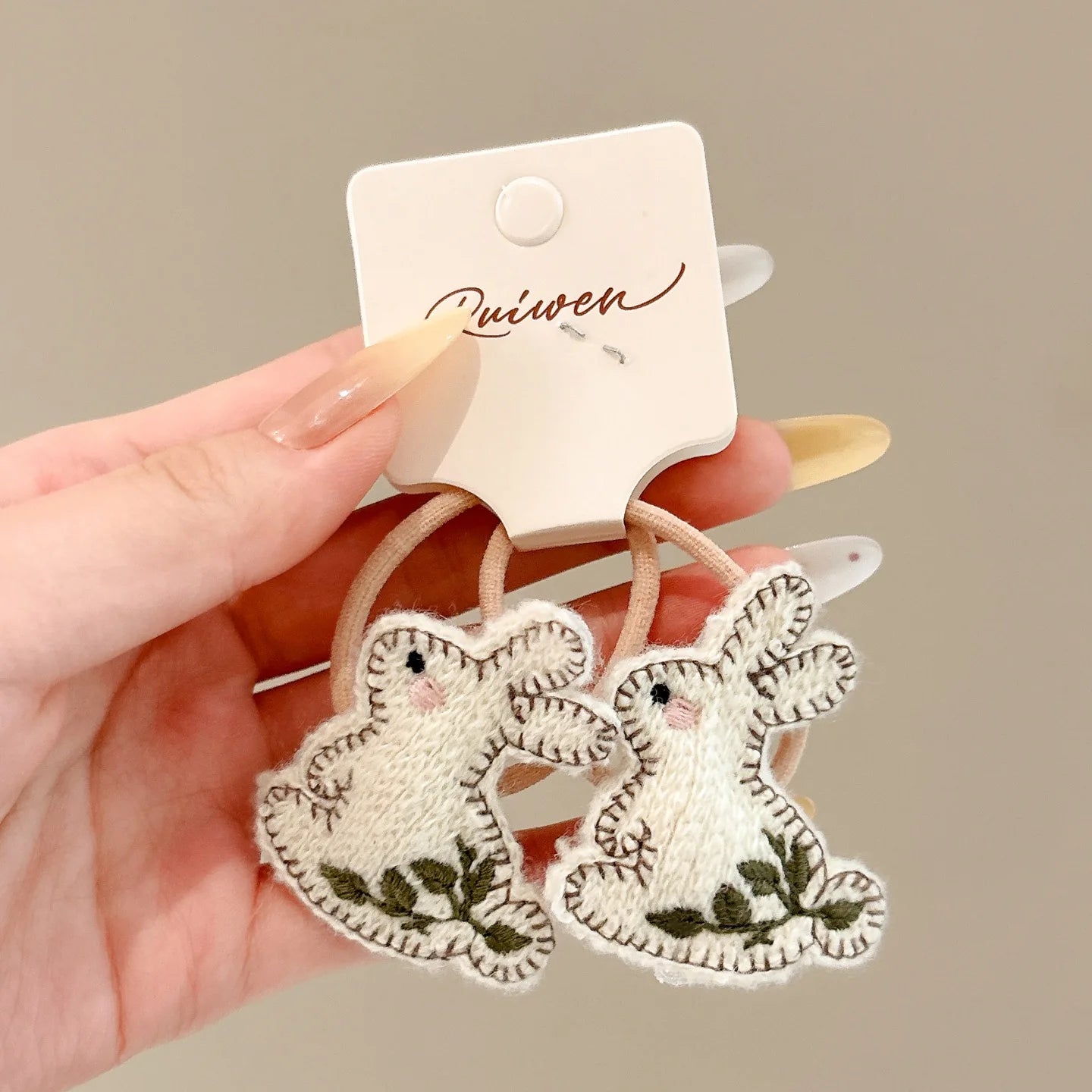 High-Elasticity Children's Hair Tie Set, Cute Cartoon Hair Ties, Soft and Non-Damaging to Hair, Girls' Braided Hair Rubber Bands