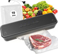 Fast-Compact/Multi-Functional Vacuum Sealer for Food with Starter Kites,