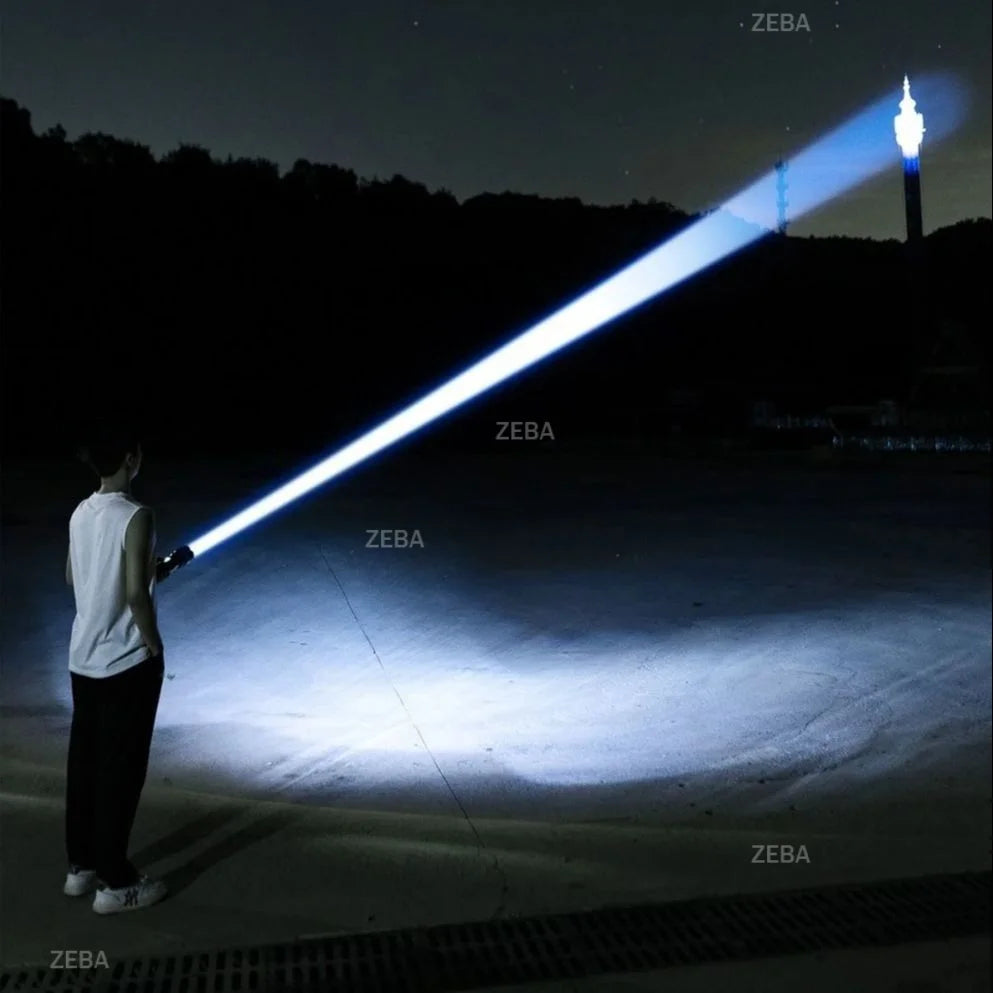 680000LM High Power LED Flashlight Most Powerful Tactical Torch 15000mah Rechargeable Flashlight Outdoor Portable Handheld Lamp