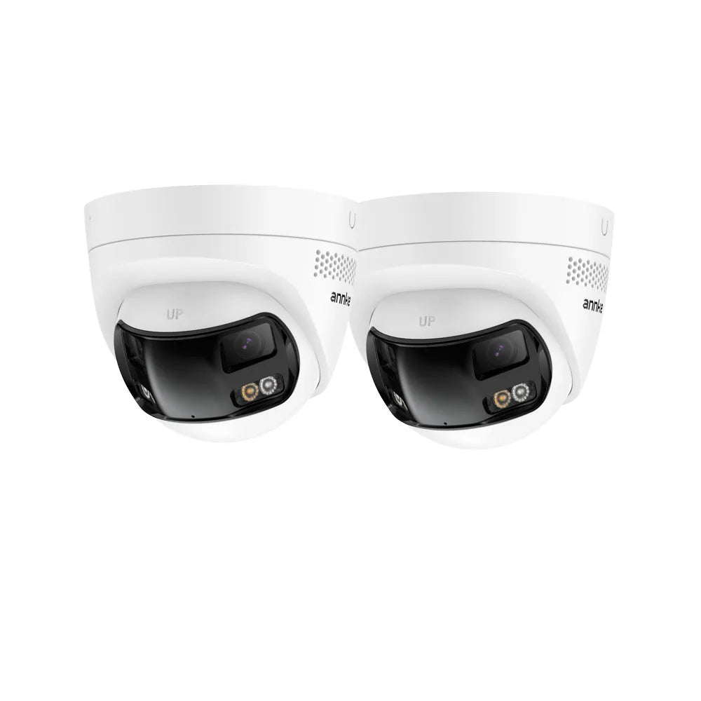 4K 8MP POE Surveillance Camera Dual Lens outdoor camera 1/2/4PCS Color Night Vision CCTV Video Security Camera For NVR