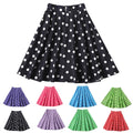 Princesses Dresses for Girls Kids Toddler Baby Girls Spring Summer Polka Dot Cotton Skirts Clothes Elastic Waist Dress