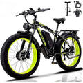 Electric Bike or Adults, AWD Ebike Dual Motor 4000W Peak, 26'' at Tire Ebikes with 48V 22.4AH Battery Hydraulic Disc Brake Ele