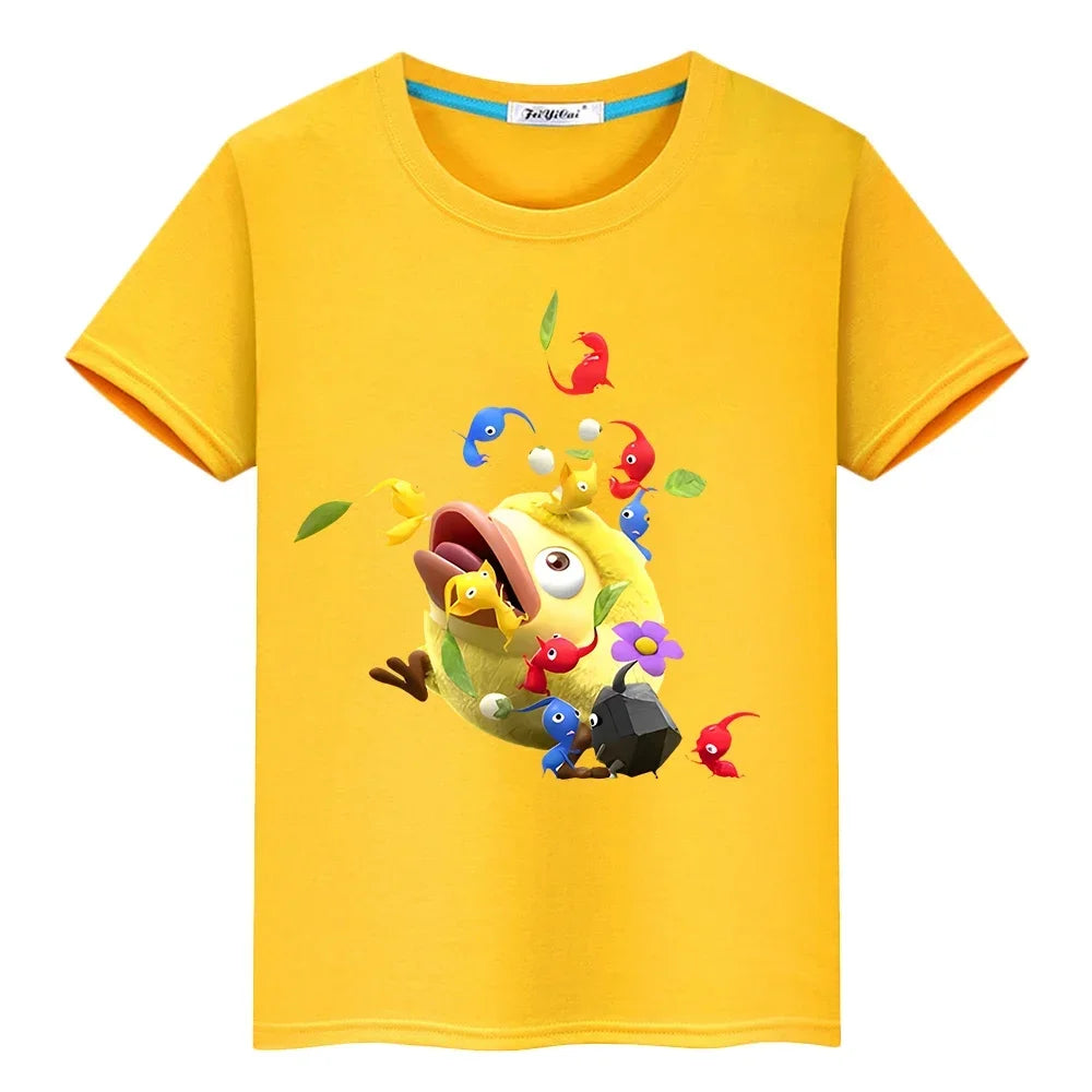 Graphic Print 100% Cotton T-shirt y2k Christmas pride t shirt Kawaii T shirts Tees Boys Tops kids clothes Girls y2k