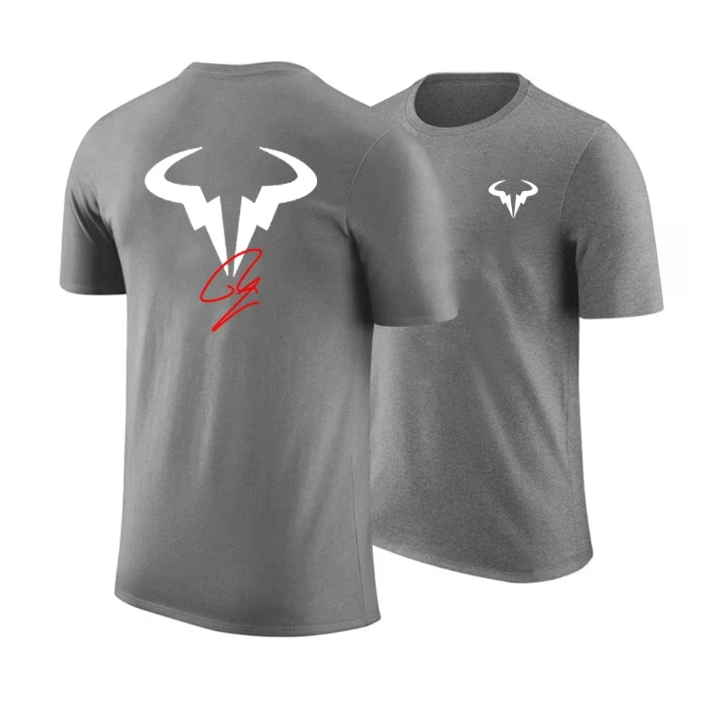 Jordan Bulls Og Graphic Print Cotton T Shirts for Men, Short Sleeve Tees Casual T-shirt Men's