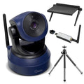 Wireless Webcam for PC, 1080P HD Streaming Camera with ABS Plastic Body in Black, Plug-and-Play USB Compatibility for Zoom, Sky
