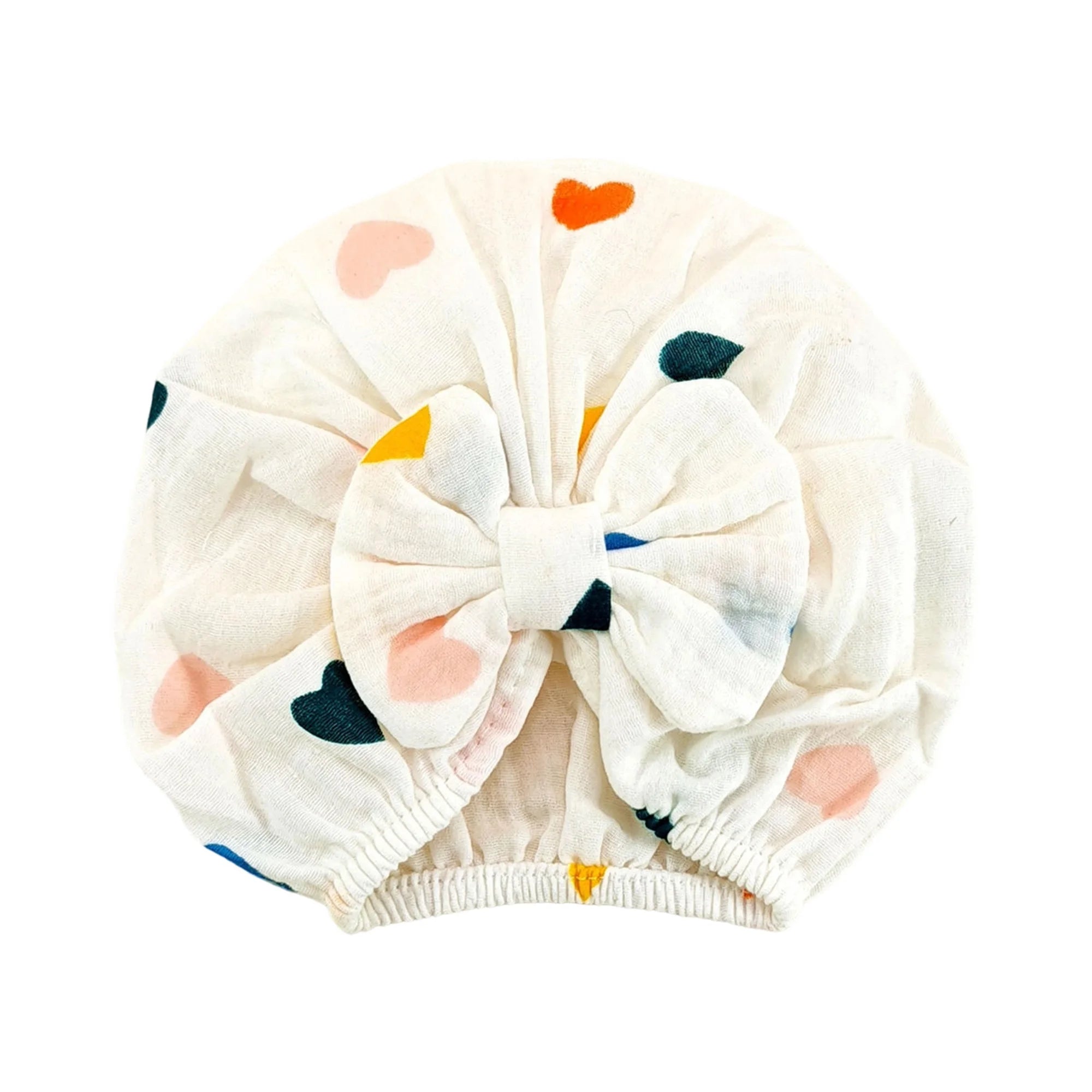 Adorable Newborn Knit Beanie Hat with Pom Pom for Baby Boys and Girls - Soft Hospital Cap with Bow Detail