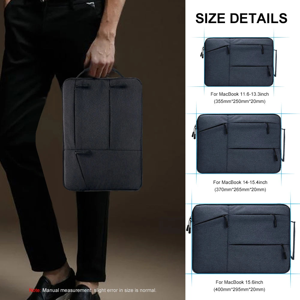 Laptop Notebook Case Tablet Sleeve Cover Bag 12 13 14 15 16 inch For Mate book Air Pro 15.4 15.6 for HP Dell