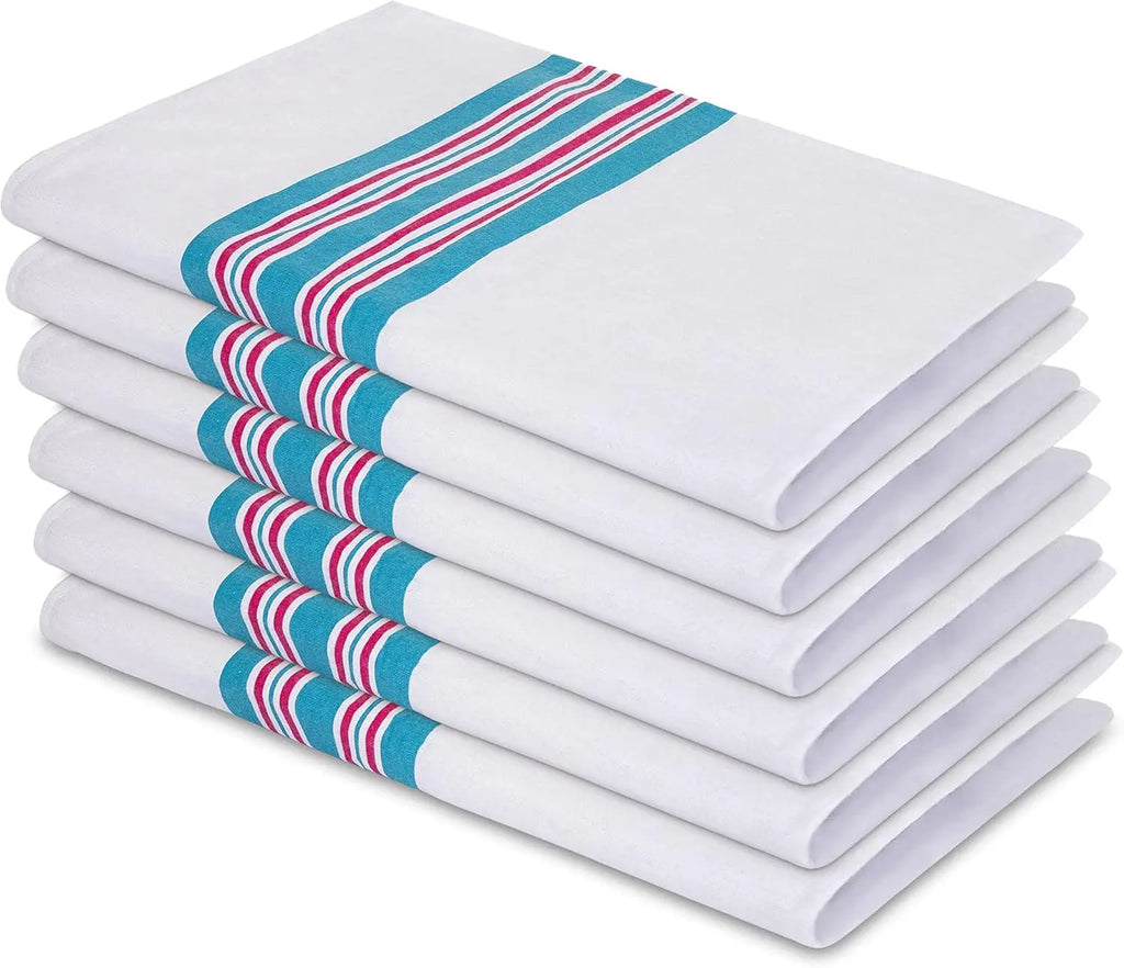 6-Pack Flannel Unisex Hospital Receiving Blankets - 100% Cotton, Newborn Swaddle Wrap, Soft & Warm, 30x40