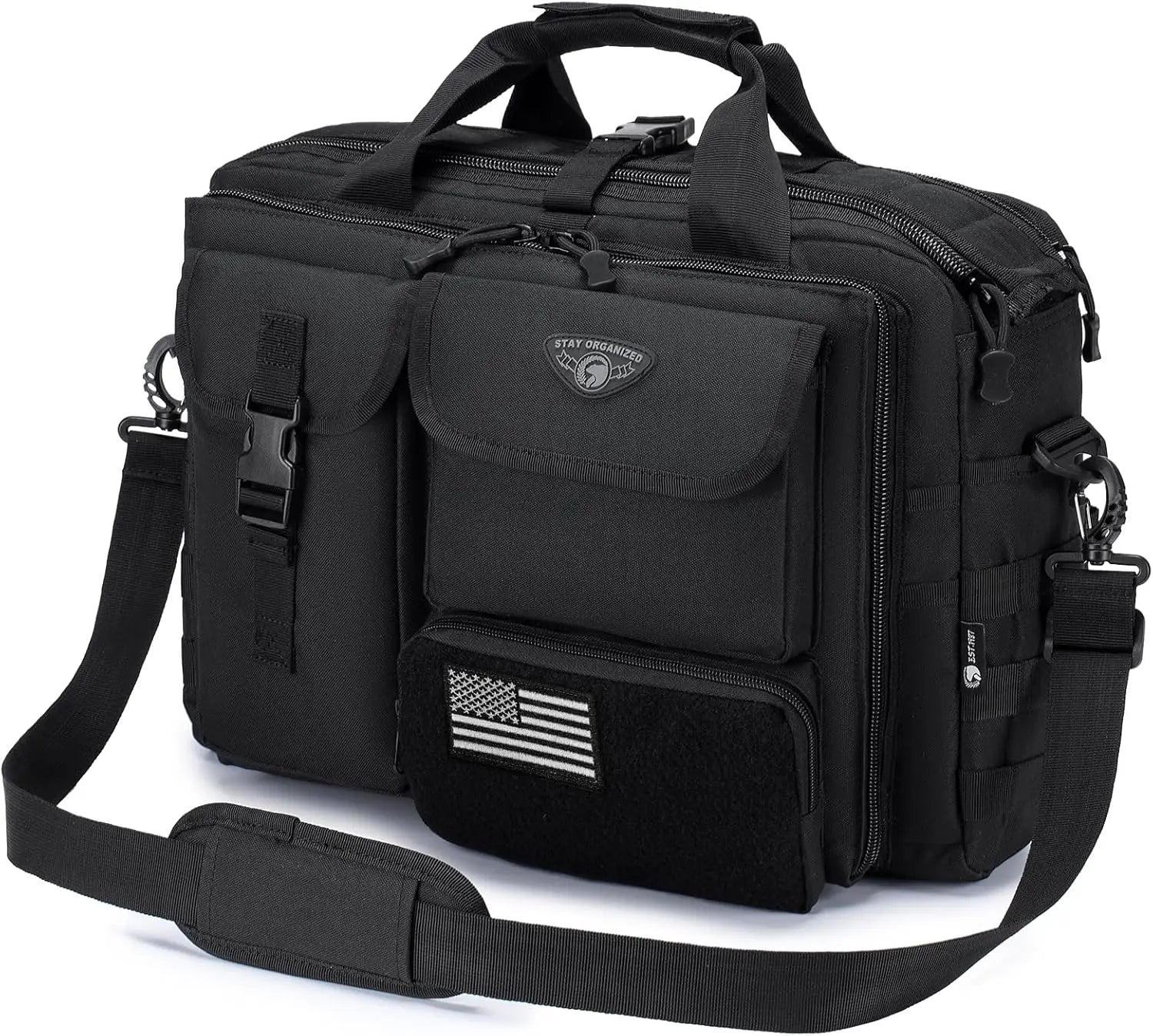 Tactical Messenger Bag Briefcase for Man Military Laptop Bag 14 Inch/15.6 Inch /17.3 Inch Messenger Shoulder Work Bag