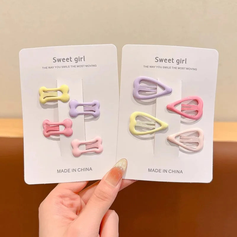 Children's Colored Hair Clips, Cute Star Hairpins, Side Clips for Girls, Bangs Bb Clips, Hairpins 2025