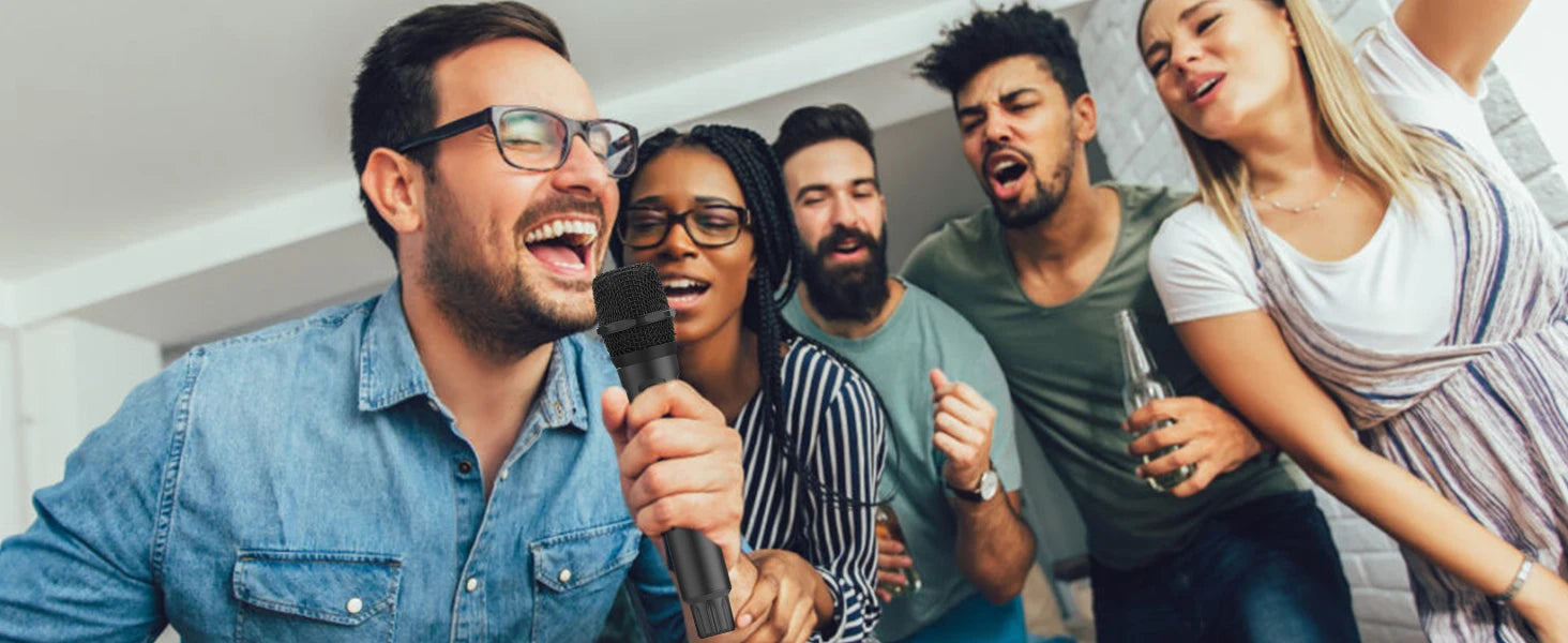 Wireless Microphones Rechargeable, Karaoke Handheld Microphone