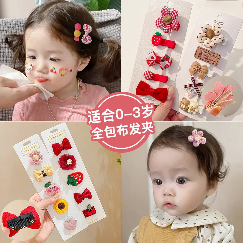 Baby Hair Clips for Girls, Gentle on Hair, Cute and Adorable, Toddler Hair Clips, Infant Hair Clips, Girls' Hairpins, Children's Hair Accessories