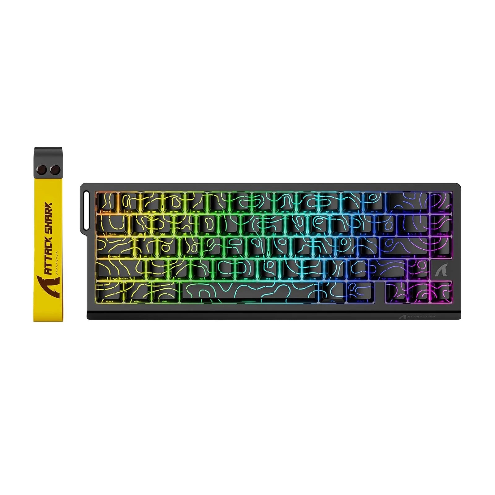 Rapid Trigger Mechanical Gaming Keyboard 60% Wired with Adjustable Effect Magnetic Switch,8KH