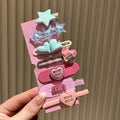 Cute Hair Clips Wholesale Spring and Summer Bangs Side Clips Children's Duckbill Clips 2025 New Dopamine Hairpins for Girls