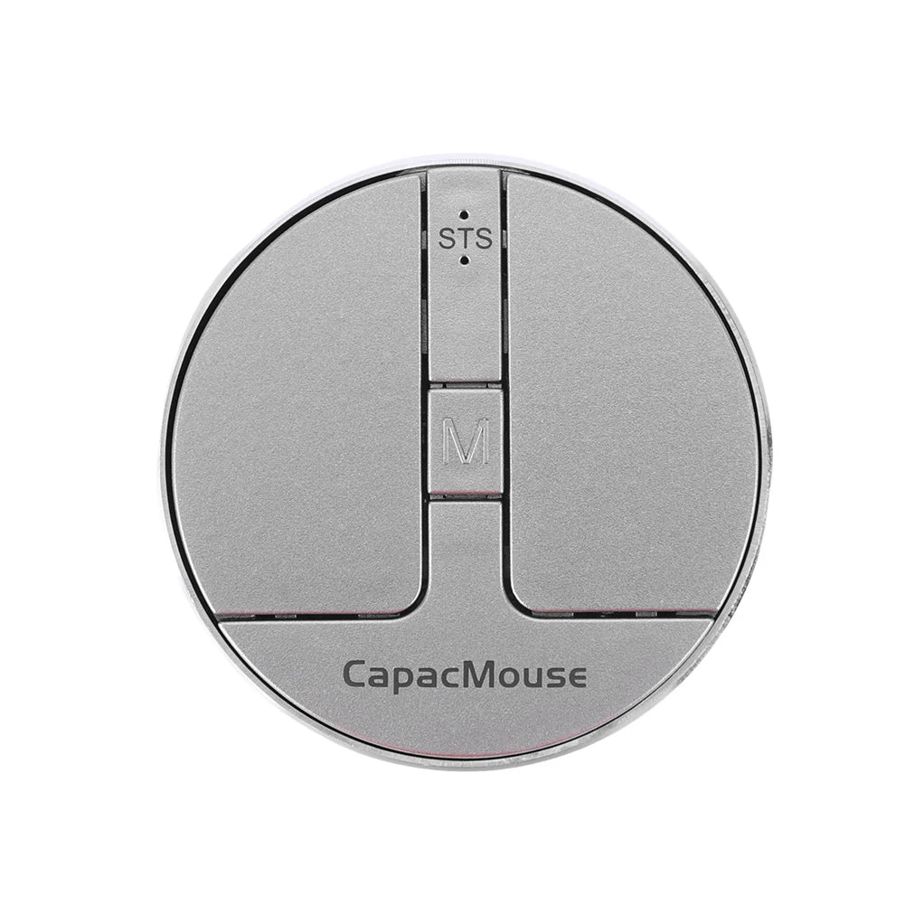 Wireless Mouse 3 Mode Bluetooth5.2/2.4G/USB Mini Capacitive Mice Ultra Thin Wireless Computer Mouse Adjustable DPI for PC Laptop