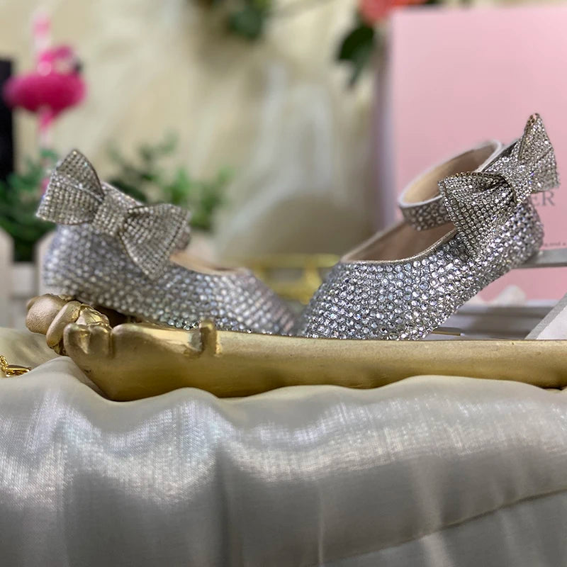 Dollbling Baby Diamonds and Pearls Custom Baby Girl Pearl Rhinestone Birthday Baptism Fancy Shoes Baby Shower Easter
