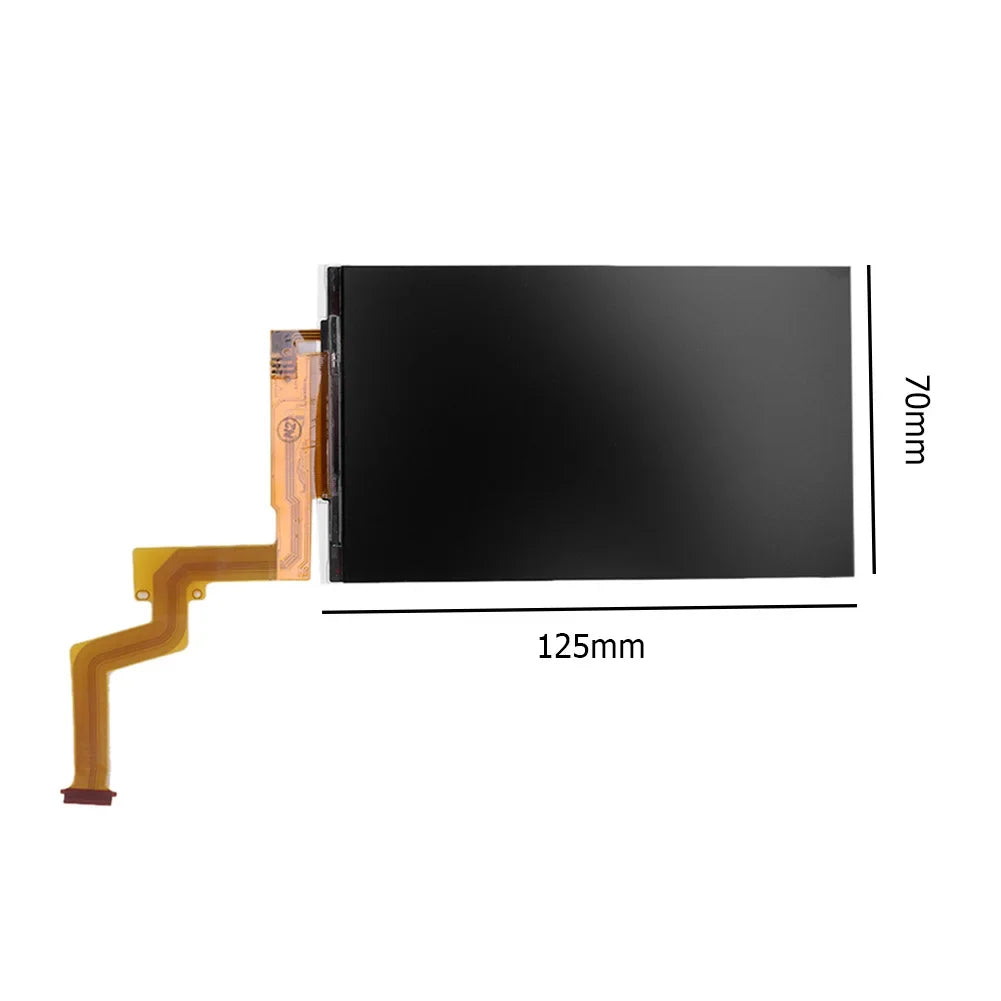 Top Upper Screen Lightweight Game Console LCD Screen Easy Installation Top Upper LCD Screen Replacement Parts