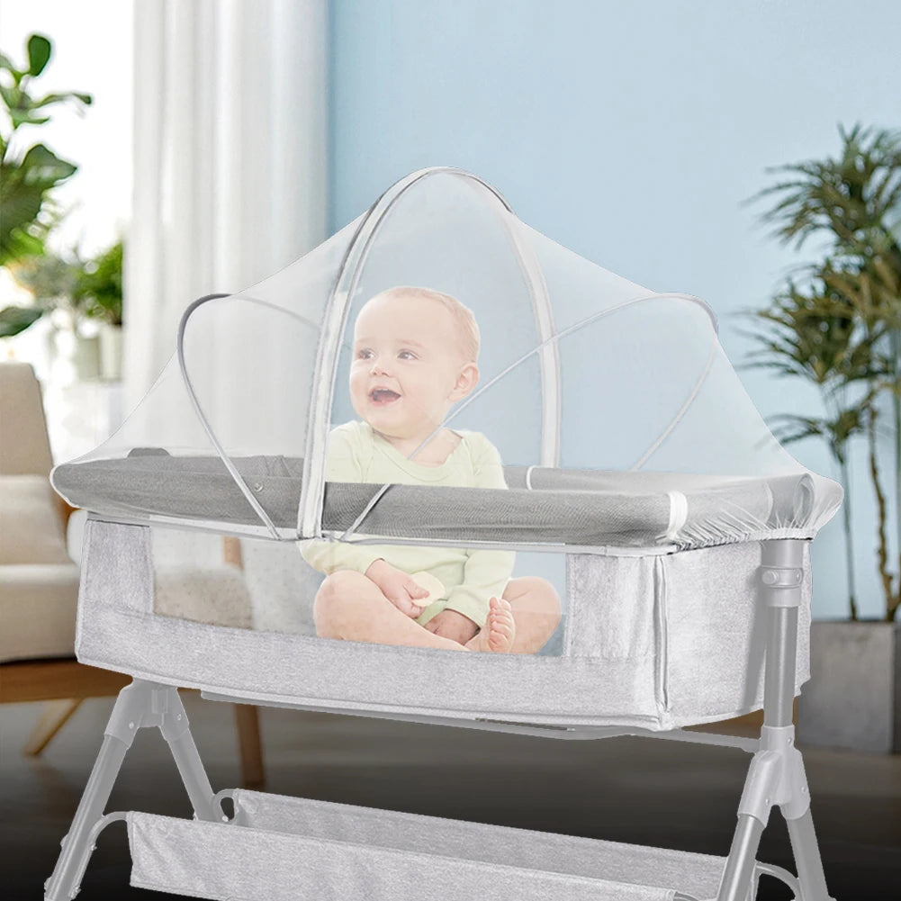 Mosquito Net, Folding Crib Cover Bassinet Mosquito Net Cover To Keep Cats/Bugs Out