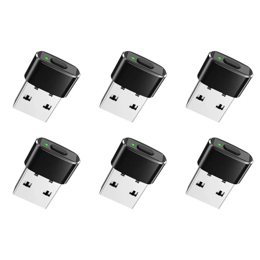 1-10PCS Mouse Jiggler Undetectable Mouse Mover Shaker Simulate Mice Driver-Free Keeps Computer PC Laptop Awake ON/Off Button