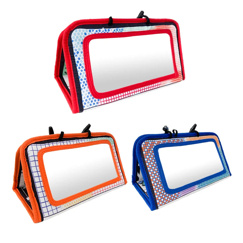 Colorful Newborn Mirror Toy, Baby Tummy Time Play, Promotes Baby Development, High-Contrast Sensory Crawling Activity Toy