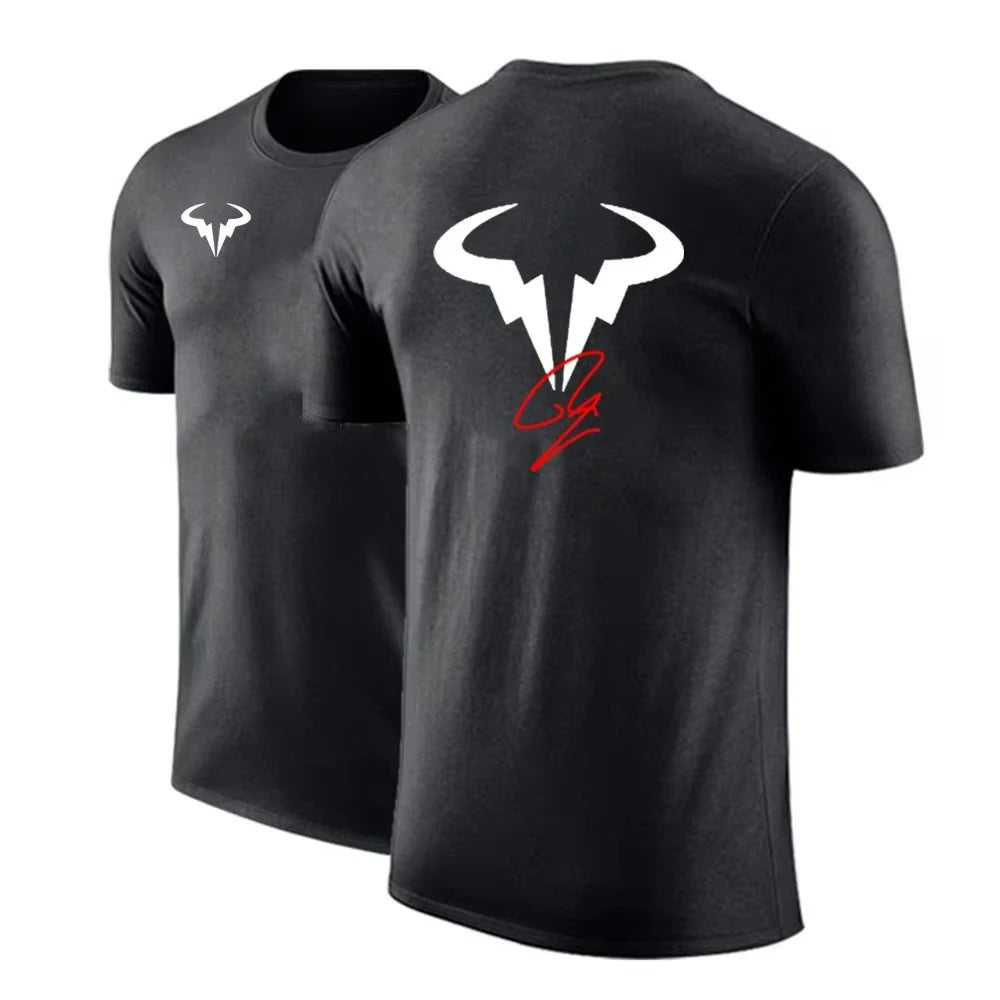 Jordan Bulls Og Graphic Print Cotton T Shirts for Men, Short Sleeve Tees Casual T-shirt Men's