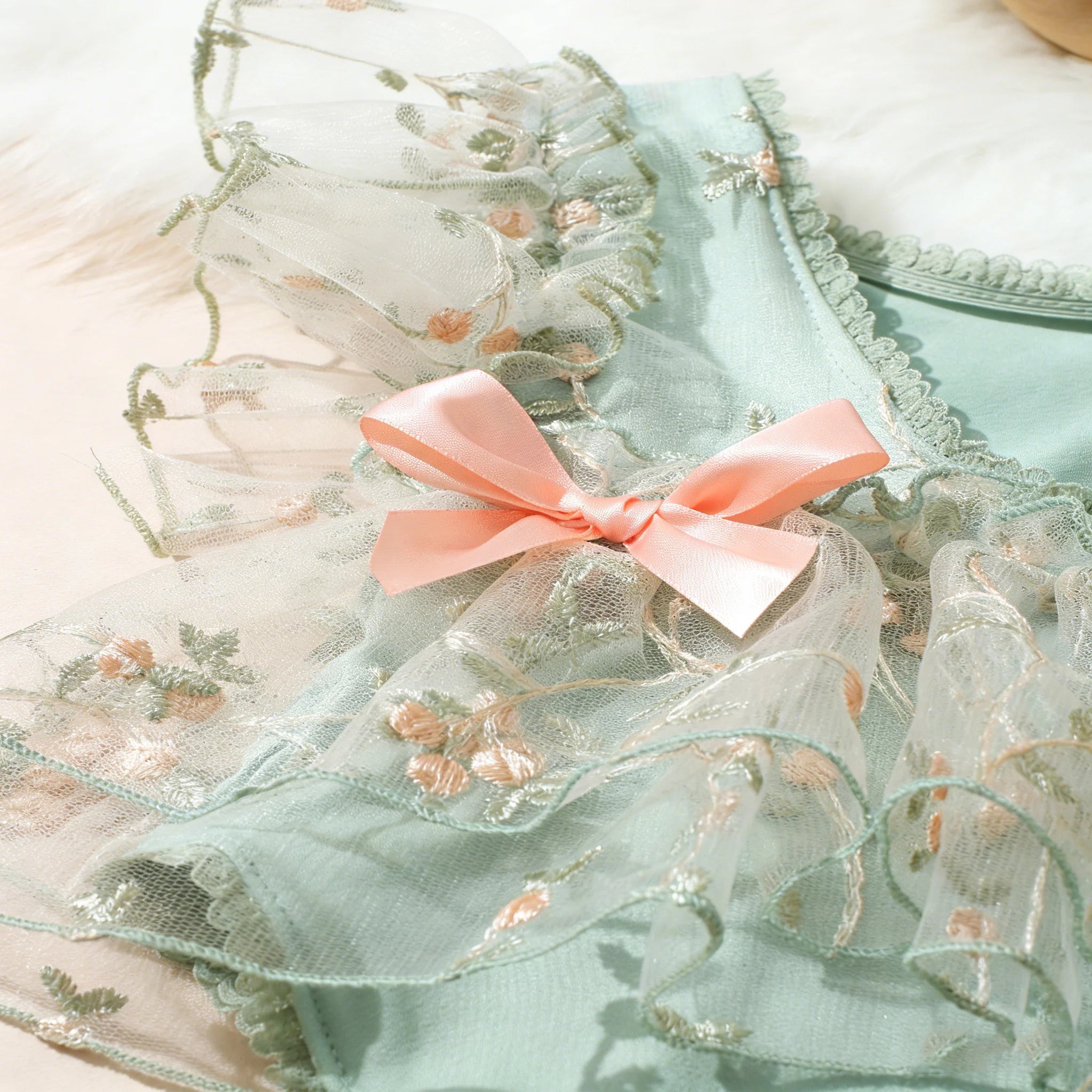 Infant Baby Girl Lace Romper NewbornTulle Dress Flowers Bodysuit Summer Festival Clothes with Headband Photography Outfit-HD