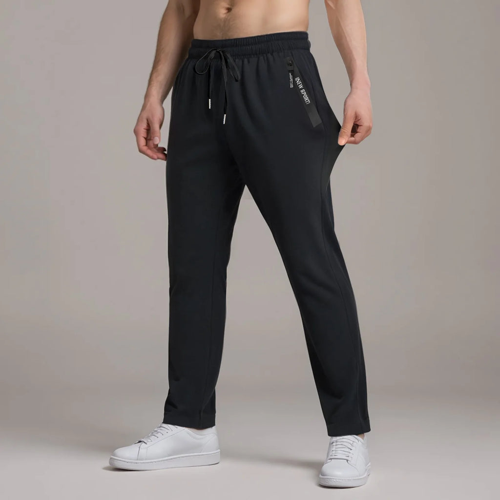 Men'S Lightweight Athletic Pants For Summer Fashion Solid Color Sports Casual Wear Long Trousers Daily Streetwear Comfy Bottom