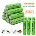 1.5V AA + AAA Rechargeable  Alkaline battery 3000mah For Torch Toys Clock MP3 Radio Video Game Digital Camera AA AAAbattery
