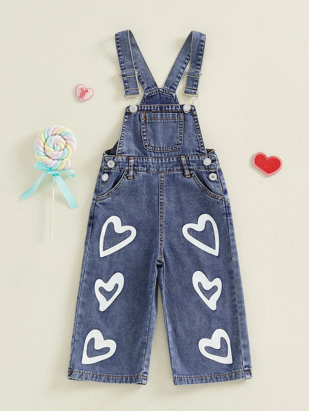 Girls Pink Floral Print Sleeveless Jumpsuit with Ruffle Detail and Adjustable Straps for Summer Outfits