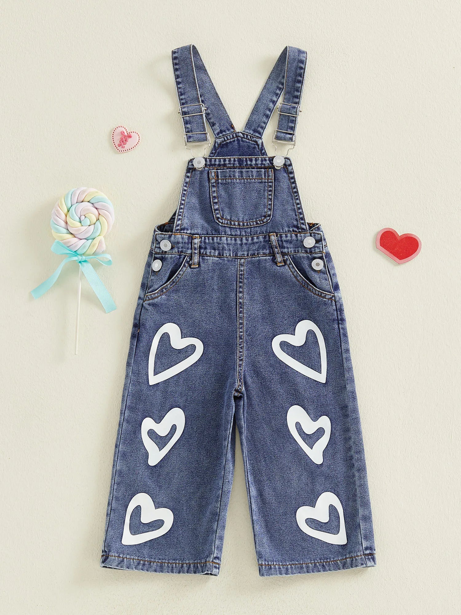 Girls Pink Floral Print Sleeveless Jumpsuit with Ruffle Detail and Adjustable Straps for Summer Outfits