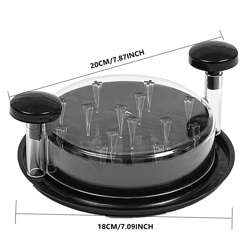 Kitchen Chicken Shredder Non-Slip Meat Grinders For Pork Beef Cooked Chicken Breasts Vegetable Kitchen Tool Handle Shredder