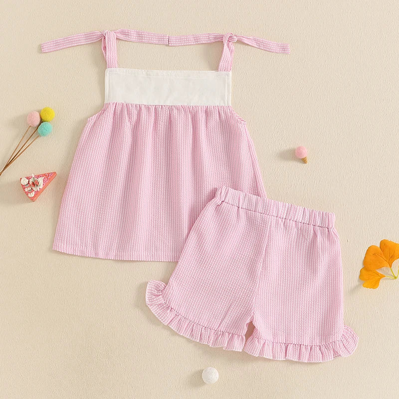 Adorable Infant Girl Floral Print Ruffle Sleeve Romper and Bow Headband 2 Piece Set for Summer Beach Outing