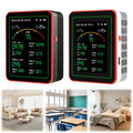 WiFi 15 in 1 Indoor Air Quality Monitor APP Control Portable AQI PM0.3 PM1.0 PM2.5 PM10 Tester Household CO CO2 TVOC HCHO Tester