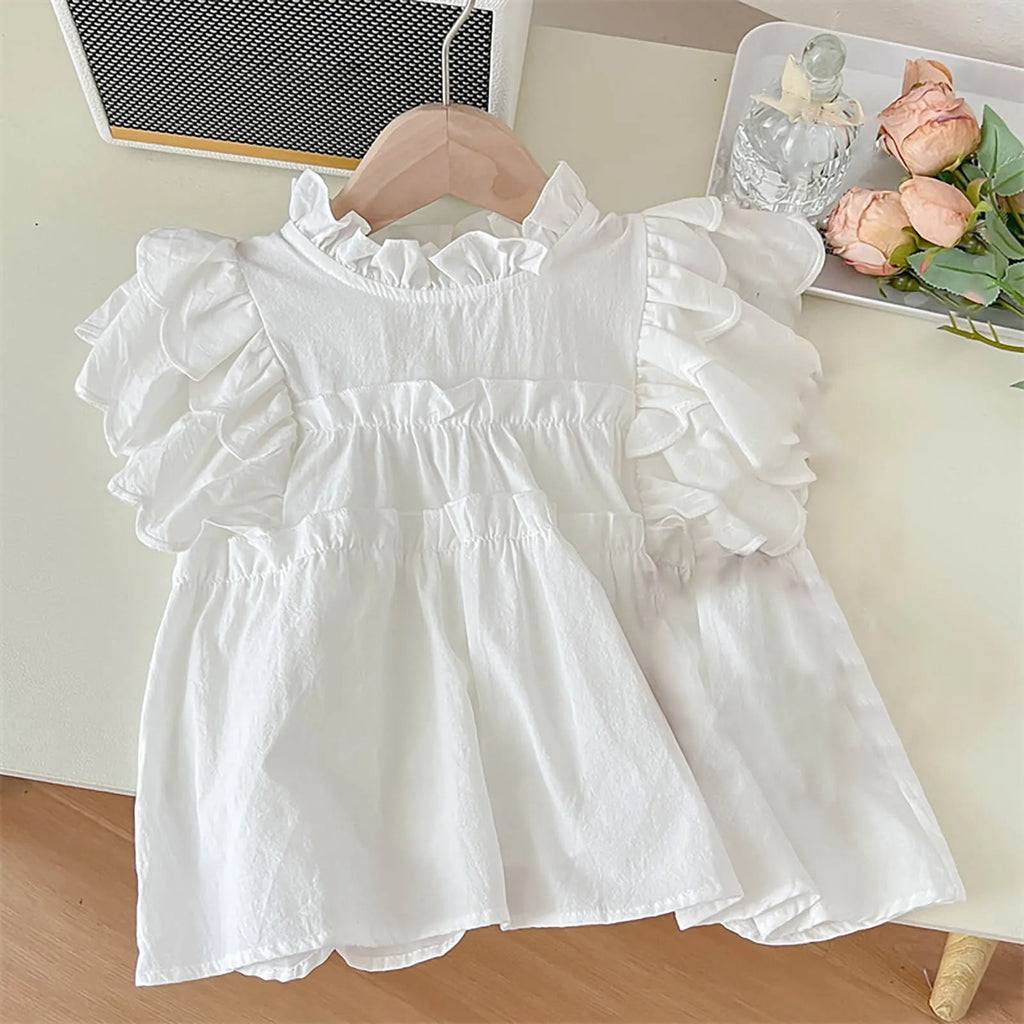 Clothes Crop Toddler Baby Girls Outfits&Set Cute Doll Shirt Top With Denim Shorts Summer Outdoor Casual Cute Baby Stuff