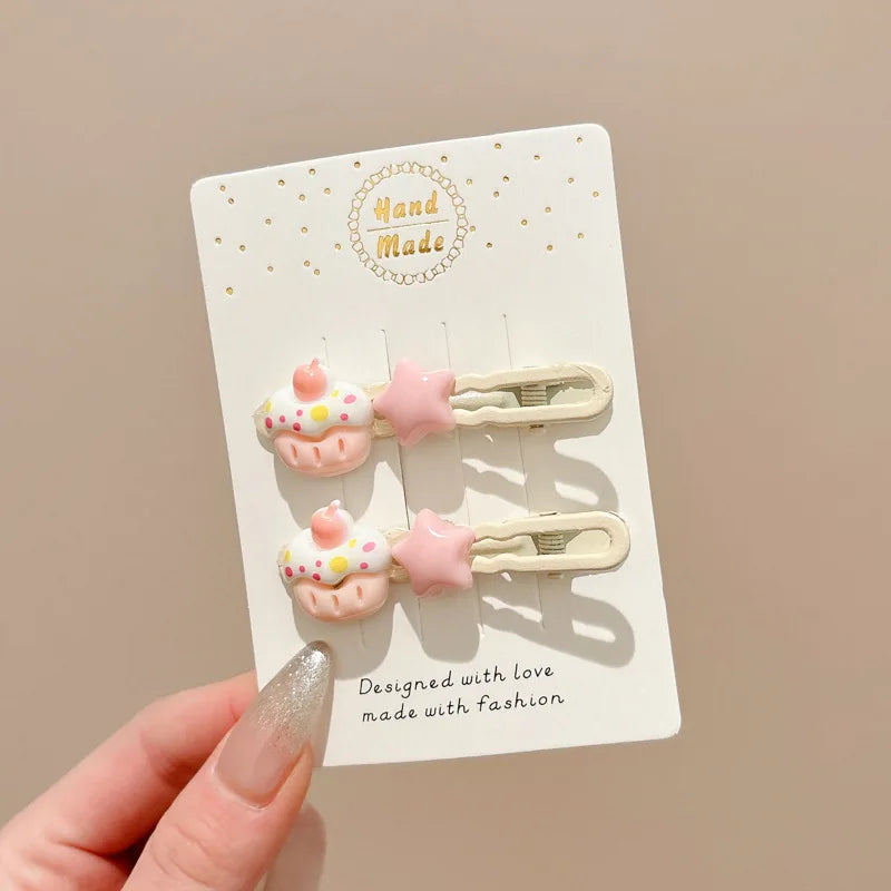 Cute Hair Clips Wholesale Spring and Summer Bangs Side Clips Children's Duckbill Clips Hairpins for Girls