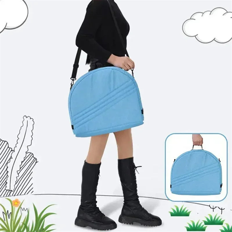 Portable Newborn Baby Bed - Travel Crib, Foldable Anti-Stress Bassinet for Baby