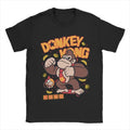 2025 Donkey Kong Arcade Game Printed Round Neck T-Shirts