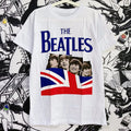 Vintage Rock Short-Sleeved T-Shirt By The Beatles Summer Fashion Pure Cotton Men's T-Shirt Children's Clothing Tee/ Woman