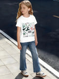Kids Children's Cotton T-Shirt WICKED Musical Theme with Witch Hat and Crown Motif for Boys /Girls Broadway Inspired Design