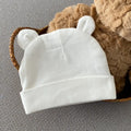 Baby Hats for Newborn Solid Color Cap Kids Bear Hats Children Soft Cotton Breathable Sweat-Absorbent Boys Girls Baby Stuff