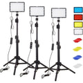 LED Photography Video Light Panel, Photo Studio Lamp Kit, Tripod Stand, Live Streaming You tube